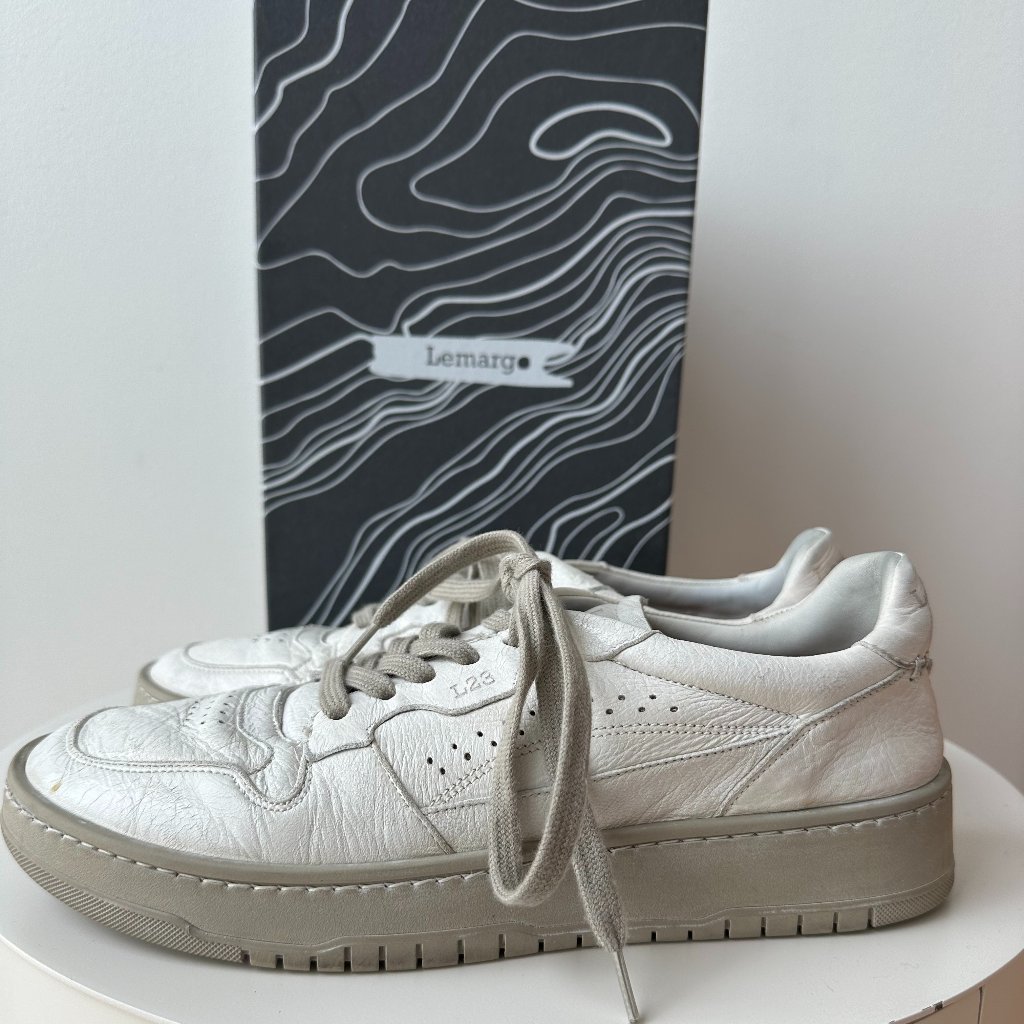 Lemargo Camilla Women's Leather Sneakers / Size 40 Eu / Size 9 Us